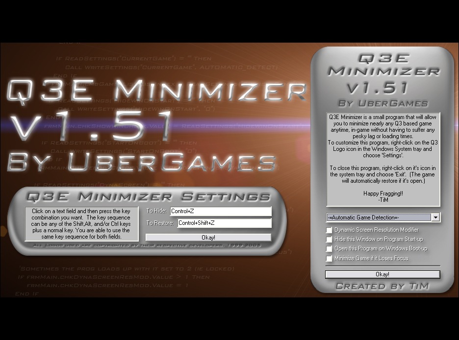 Q3E Minimizer